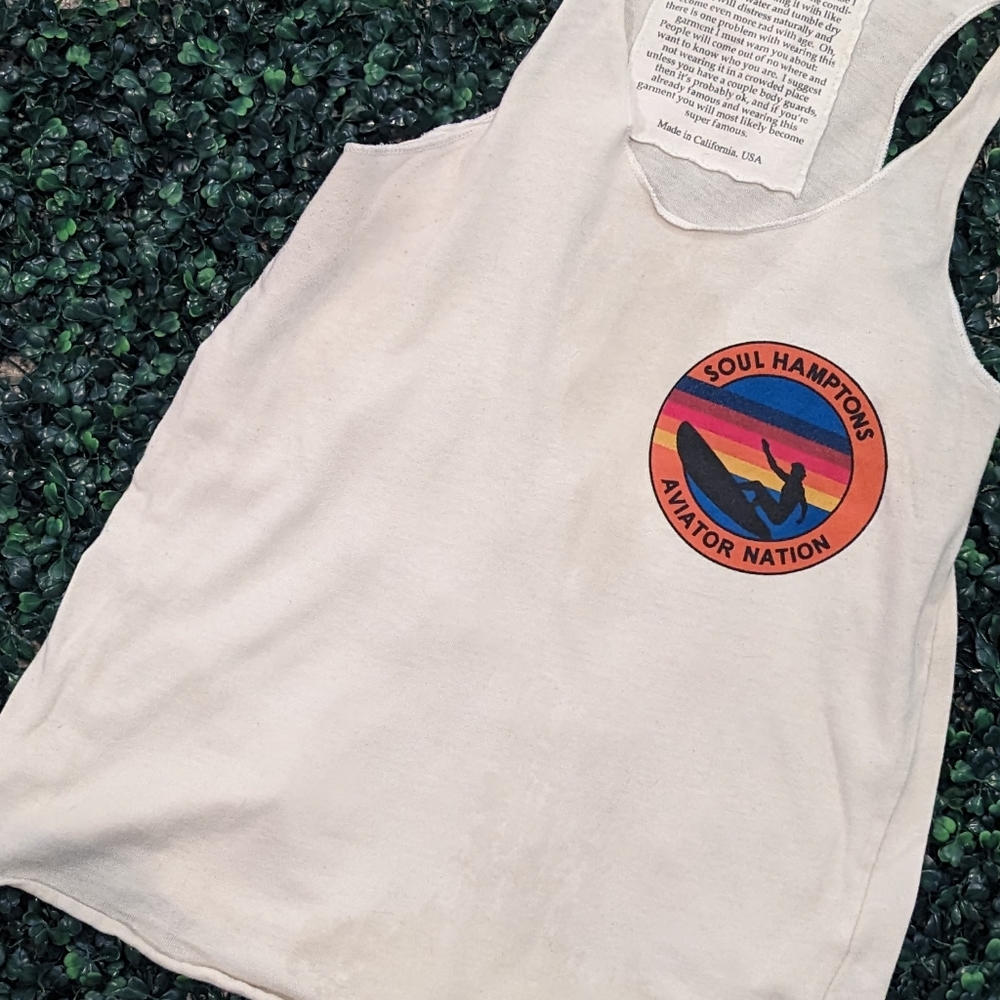 Aviator Nation SoulCycle Hamptons Tank